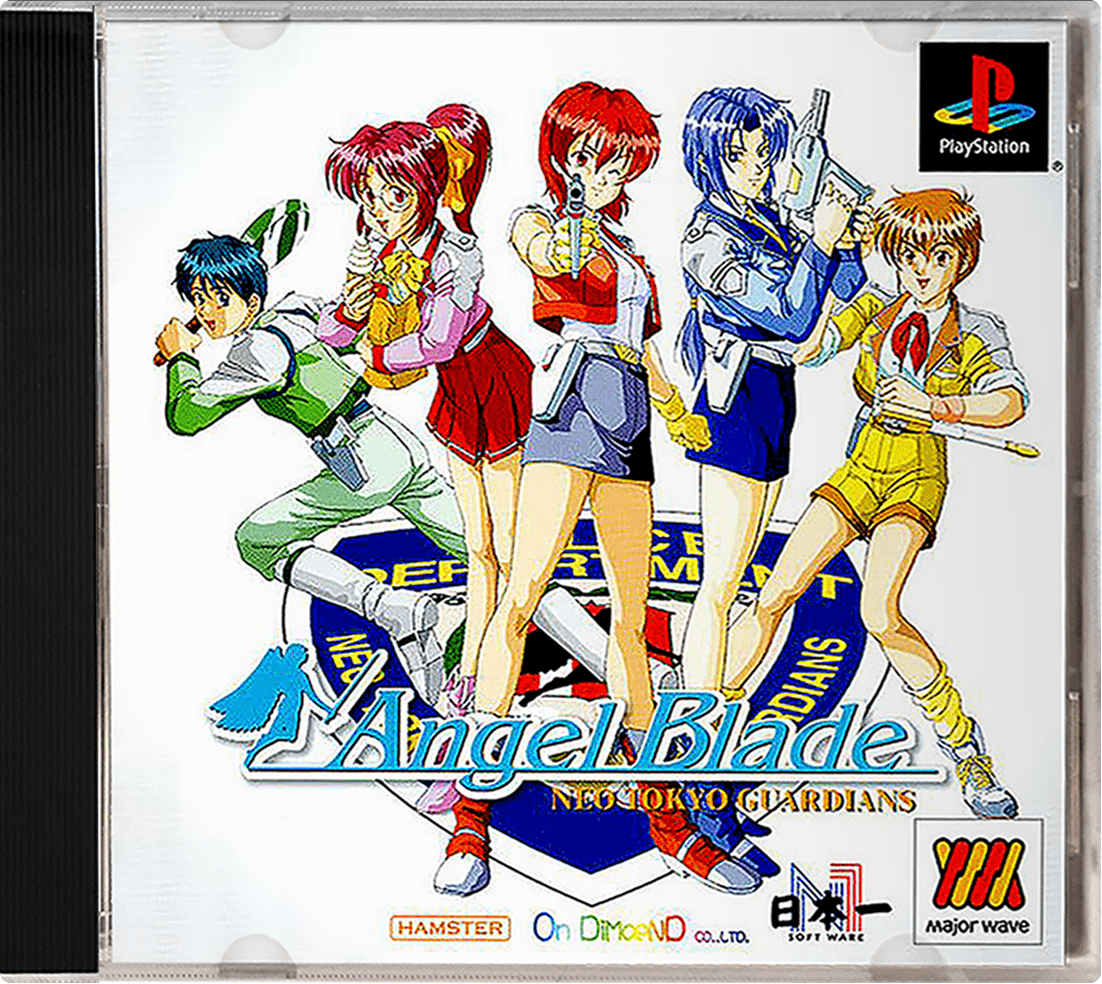 Angel Blade: Neo Tokyo Guardians box art for Playstation